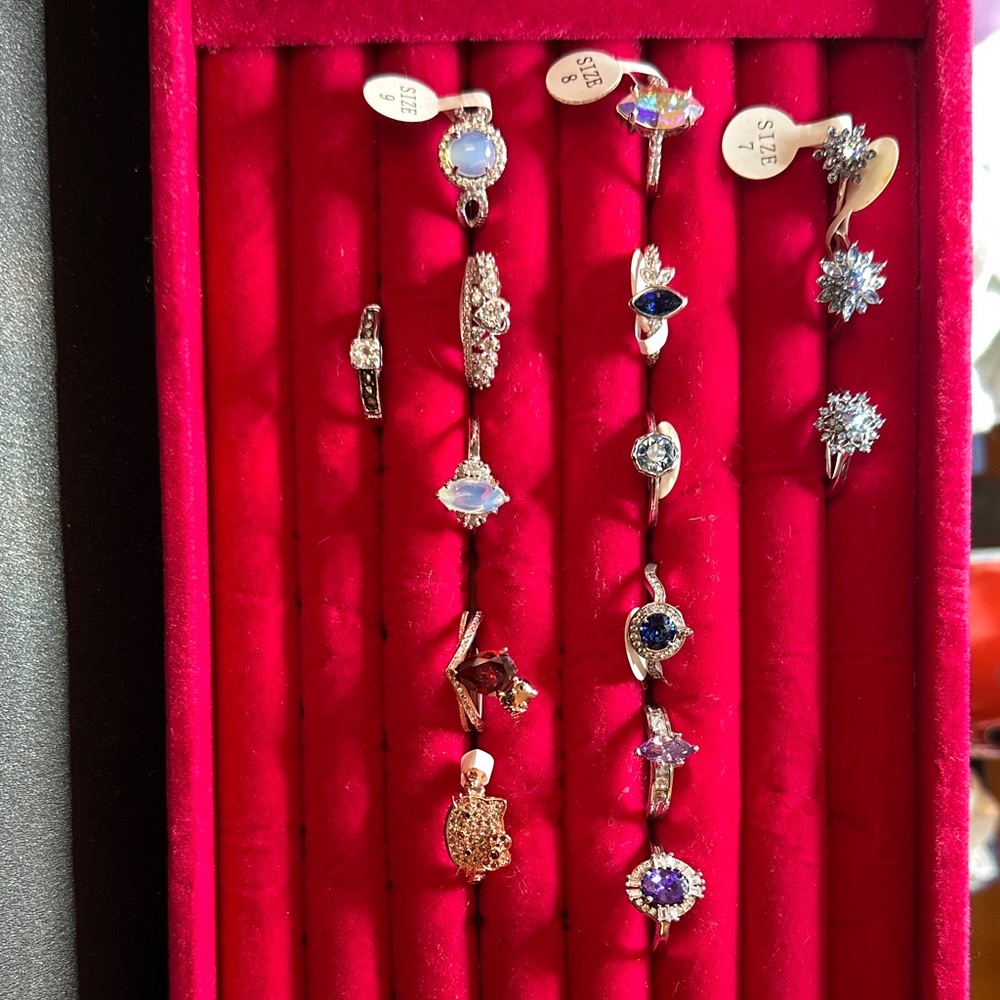 Fragrance jewels rings 15 for each